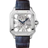 Watch's Watch Hollow Out Movement Quartz Watch Aspect Fashion Aspect importé un matériau en acier inoxydable Style