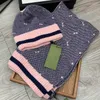 Leisure Men Women Scarves Beanies Sets Uinsex Cashmere Wool Scarves High End Thick Warm Skull Caps Set