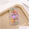 Hair Rubber Bands Children Tie Pl The Head Rope Lovely Baby Thumb Hair Ied To Little Girls It Has Good Elasticity And No Dam Dhgarden Dhept