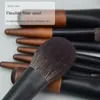 أدوات المكياج Modified 8 12 Mini Portable Brush Set Set Wool Beauty Tool Foundation مع Case 221125