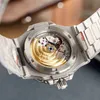 Luxe horloge kristal Luxe voor Pate Philipp horloge PP Zwitserse Nautilus volautomatische mechanische stalen band zakelijke luxe L