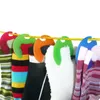 12 Stück/Set Sockenklammern, bunte Socken-Organizer, Sortierer, Halter, Fabrik im Großhandel