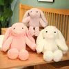 1 stc 3890 cm Kawaii Fluffy Rabbit Plush Toys Bunny Soft Stuffed Dolls Kids Toys Baby Sussen voor meisjes verjaardagscadeau J220729