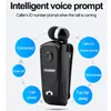 FineBlue F920 Wireless Bluetooth oortelefoon headset oordopjes in Lotus met draadclip Handsfree intrekbare oortelefoons