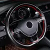 Steering Wheel Covers Leather Auto Car Cover Soft Texture With Needles And Thread Universal Anti-Slip Protector