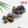 Crystal Mticolored Crystal Without Porous Beads Loose Diy Jewelry Accessories Earrings Semifinished Jade Drop Delivery Dhgarden Dhsir