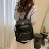 Purse new 2022 Pu backpack anti-theft large capacity leisure travel bag student book