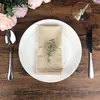 Table Napkin Cotton Linen Cloth Home Wedding Party Kitchen Cup Dishes Napkins Western Dinner Decoration 40x40cm