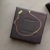 2022 projektant bransoletki łańcuch miłosny bransoletka biżuteria luksusowe litery wisiorek y dla kobiet moda złoto urok kolczyk