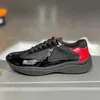 Spor ayakkabı düz eğitmenler sıradan ayakkabılar Amerika fincan deri tasarımcı siyah açık koşucusu siyah mavi örgü dantel-up açık ve naylon no53
