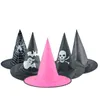 Party Hats Halloween Hat Decorations Hats Fashion Cap Wizard Magic Spire Easter Skl Circar Ghost Spider Black Party 2 8Mx F2 Drop De Dhonr