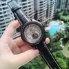 كرونوغراف الفاخرة الساعات للرجال ميكانيكا Wristwatch Fire Sale 100 عام العلامة التجارية Tourbillon الطيران توقيت سلسلة ميكانيكية التصميم الأساسي