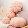 Girly Home Decor Pink Pumpkin Cuddle Soft Stuffed Pumpkin Goose Cuddles Beautiful Cushion Gifts For ldren Girl Sofa J220729