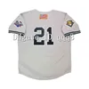 College Baseball Wears 1999 Retro 21 Jersey 52 CC Sabathia 51 Bernie Williams 20 Jorge Posada 35 Mike Mussina 46 Andy Pettitte 55 Hideki Matsui 2001