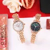 Kvinnor tittar på nya Naidu Rose Gold Silver Ladies Armband Watch Quartz Dress Wristwatch Feminino Reloj Mujer Kol Saati