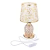 Table Lamps 1 Set Alloy Bedroom Bedside Lamp Desk Decorative Plug