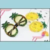 Other Event Party Supplies Hawaii Beach Pineapple Eyeglasses Creative Funny Glasses For Cosplay Christmas Wedding Decoration Event Dhrjo