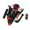 Spinning Reels YUMOSHI JX Series Fishing Line Wheel Raft Pole Raft Fishing Black Red