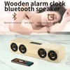 W8C barre de son en bois haut-parleur Bluetooth musique système acoustique 20W HIFI stéréo Surround LED affichage haut-parleur extérieur avec Radio FM