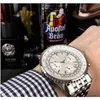 Chronograph AAAAA Special OS Ruch 1884 Watch Men Sapphire Crystal White Dial Męt nierdzewna Montre Homme