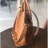 designer bag Motingsome 2022 Winter Retro Bags Genuine Leather Leisure Women Shoulder Bag American Style Ladies Handbag Tote Luxury Bucket