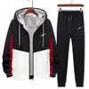 2022 Tasarımcı Erkekler Kadın Terzi Teknik Polar Erkekler Track Sweat Suit Coats Sweatpants Suit Sıradan Hoodies Trailtsits