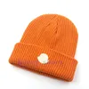Varum￤rkesdesigner vinter beanie m￤n kvinnor unisex mode lyx stickade m￶ssor ull hatt brev jacquard varm skalle cap H1