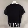 Camisetas Masculinas Pólos Estação Europeia Malha Manga Curta Tide Marca Personalidade Listras Polo Bens Tide Outono 2021 Novo Luxo Usar mangas