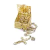 Jewelry Boxes Rosary Box Metal Zinc Alloy Highend Gift Leaky Packaging Drop Delivery Jewelry Display Dhft4