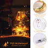 Saiten 5M 50LED Fairy String Lights Batteriebetriebene LED Kupferdraht Outdoor Wasserdichte Flaschenlicht für Schlafzimmer Dekor