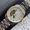 Tourbillon Chronograph Moon AAAAA Aviation Star Breitlins Live Watch Fire Sun Selling Timing Centennial Mechanical IJWM