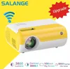 Projecteurs Salange Mini P80 Prise en charge 1080p 3800 Lumens WiFi Miracast Video Beamer Home Cinema Movie LED ProJetor 221027
