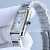 Lady Watch Quartz Watch Watch Women White Roman Dial длиной 30 мм шириной 22 мм.