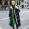 Casacos de Trench das Mulheres Feminino Plus Veludo Casaco Casual Mulheres Inverno Solto Parkas Coreano Com Capuz Outerwear Neve Desgaste Longo Puffer Bomber Básico