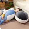 120 cm Giant New Whale Plush Toys Stora mjuk fylld sömnkudde Söt havsdjur Fish Blue Shark Pop Kids Baby Birthday Present J220729