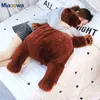 60100Cm Huge Brown Bear Plush Toy Beautiful Teddy Bear Plush Cuddly Animal Soft Doll Pillow Toy for Girls Kids Birthday J220729