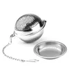 New Stainless Steel Tea Infuser Teapot/Heart/Bird/Frog/Tree/Star Shaped Mesh Strainer Coffee Herb Spice Diffuser With Dish Tray G0525