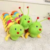 Gevulde dierencadeau Cartoon Soft Plush Toys Caterpillar Pillow Plush Cushion J220729