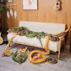 110300CM Real Life Snake Plush Toy Giant Boa Cobra Long Snake Stuffed Snake Plush Red Yellow Blue Green Creative Decor Gift J220729