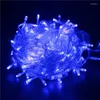 Strings Fairy Christmas Garlands LED LED LIGET STRING Party Wedding Decoration Outdoor Indoor Decor Holiday Lighting Wodoodporny Navidad