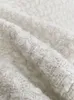Chaqueta de tweed con ribete en contraste de color marfil de primavera Manga larga con cuello en V Bolsillos dobles Chaquetas de un solo pecho Abrigo de lana Ropa de abrigo corta A2N246368