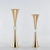 Party Decoration Acrylic Vases Luxury Table Vase Wedding Centerpiece Event Road Flower Rack for Home EL CH039