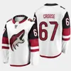 Arizona Hockey''Nhl''Coyotes Reverse Retro 9 Clayton Keller Jersey 67 Lawson Crouse 72 Travis Boyd 19 Shane Doan 6 Chychrun Conor Geekie