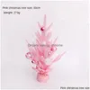 Décorations De Noël Décorations De Noël Pvc Mini Arbre Artificiel Rose Bureau Dans El Shop Malls Maison Ornements Drop Delivery Gard Dhfou