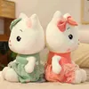 1Pc 305065Cm Cute Long Cat Doll Plush Toys Stuffed Soft Cute Animals Lying Cat Pillow For Girls Kids Cute Gift J220729