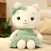 1Pc 305065Cm Cute Long Cat Doll Plush Toys Stuffed Soft Cute Animals Lying Cat Pillow For Girls Kids Cute Gift J220729