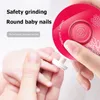 Baby Nail Art Trimmer Electric Safe Gekleurde nagelknipper met vervangende kop peuter voor pasgeboren volwassenen