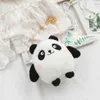 Cartoon Cute Plush Rabbit Metal Chain Bag Kawaii Panda Backpack Stuffed Rabbit Toys ldren Crossbody Bag Girls Birthday Gift J220729