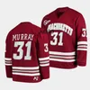 Custom Massachusetts Minutemen UMass College Hockey Jersey Cale Makar Bobby Trivigno Scott Morrow Ryan Ufko Josh Lopina Garrett Wait Matthew