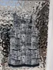Robes d￩contract￩es Designer Home P 22 Automne du d￩but de l'automne Nouveau Classic Nylon Mosaic Splice Triangle Small Label Fashion Suit An3y